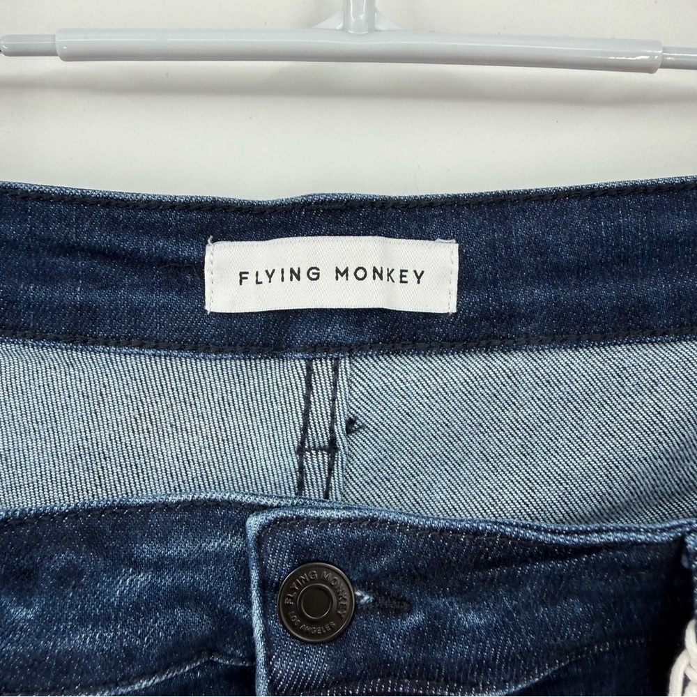 Flying Monkey Split Front High Rise Slim Straight… - image 6